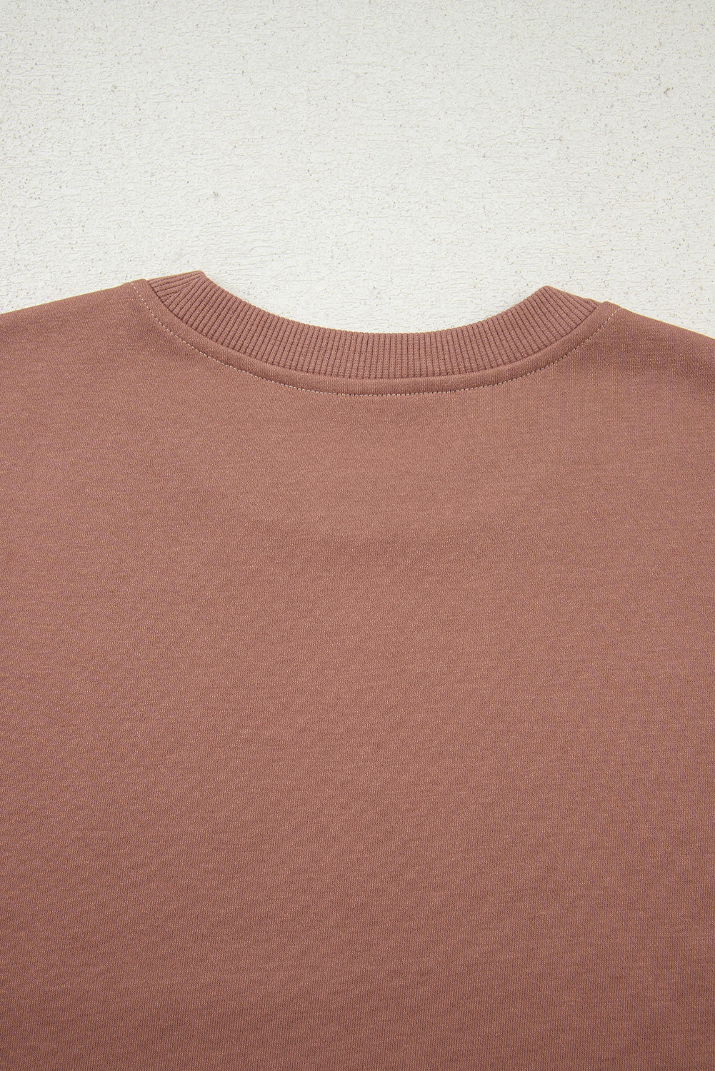 Khaki Color Block Long Sleeve Crop Top Drawstring Pant Set