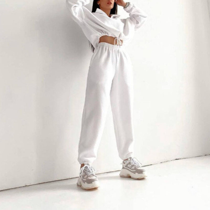 Chic Casual Stand Collar Two-Piece Set for Autumn/Winter