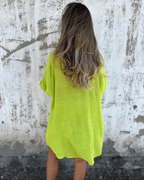 Women's Casual Long Sleeve Button-Up Shirt and High-Waisted Shorts Set - Comfortable & Chic Loungewear