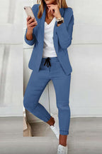 Elegant Women's Fashionable Trouser Suit Set - Comfortable & Versatile for All Occasions