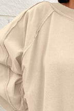 Oversized Long Sleeve Crewneck Sweatshirt