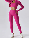 Bra Outerwear and Leggings 3-Piece Active Set
