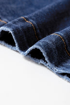 Bluing Mimimalist Patch Pocket Womens Shift Jeans