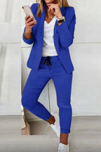 Elegant Women's Fashionable Trouser Suit Set - Comfortable & Versatile for All Occasions