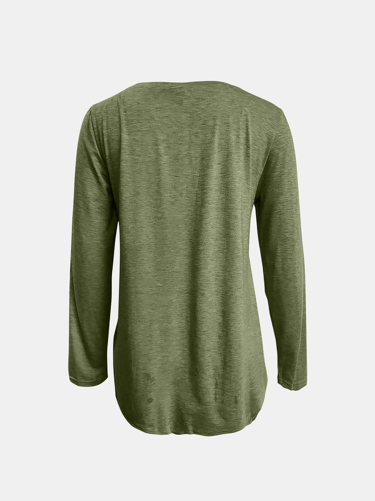 Blue Zone Planet |  Full Size Reindeer Round Neck Long Sleeve T-Shirt