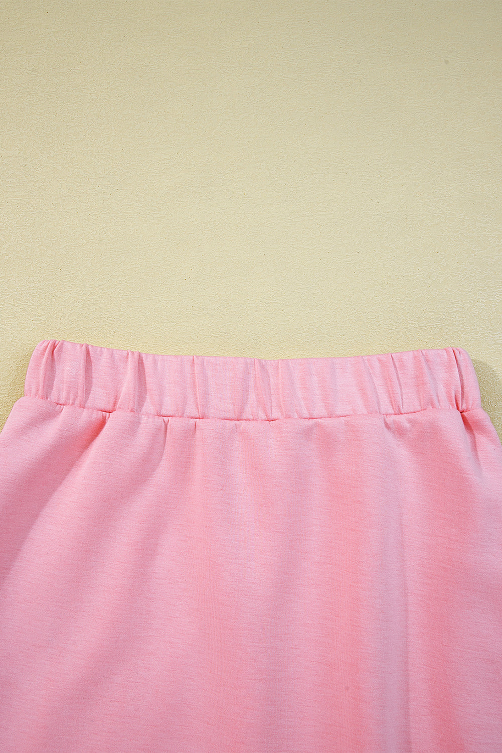 Pink Half Zip Sporty Pullover Mini Skirt 2pcs Outfit