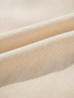 Solid Exposed Seams Hoodie and Joggers Activewear Set