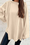 Oversized Long Sleeve Crewneck Sweatshirt