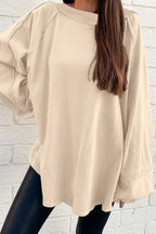 Oversized Long Sleeve Crewneck Sweatshirt