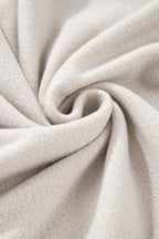 Parchment Striped Colorblock Patchwork Drop Shoulder Sweatshirt