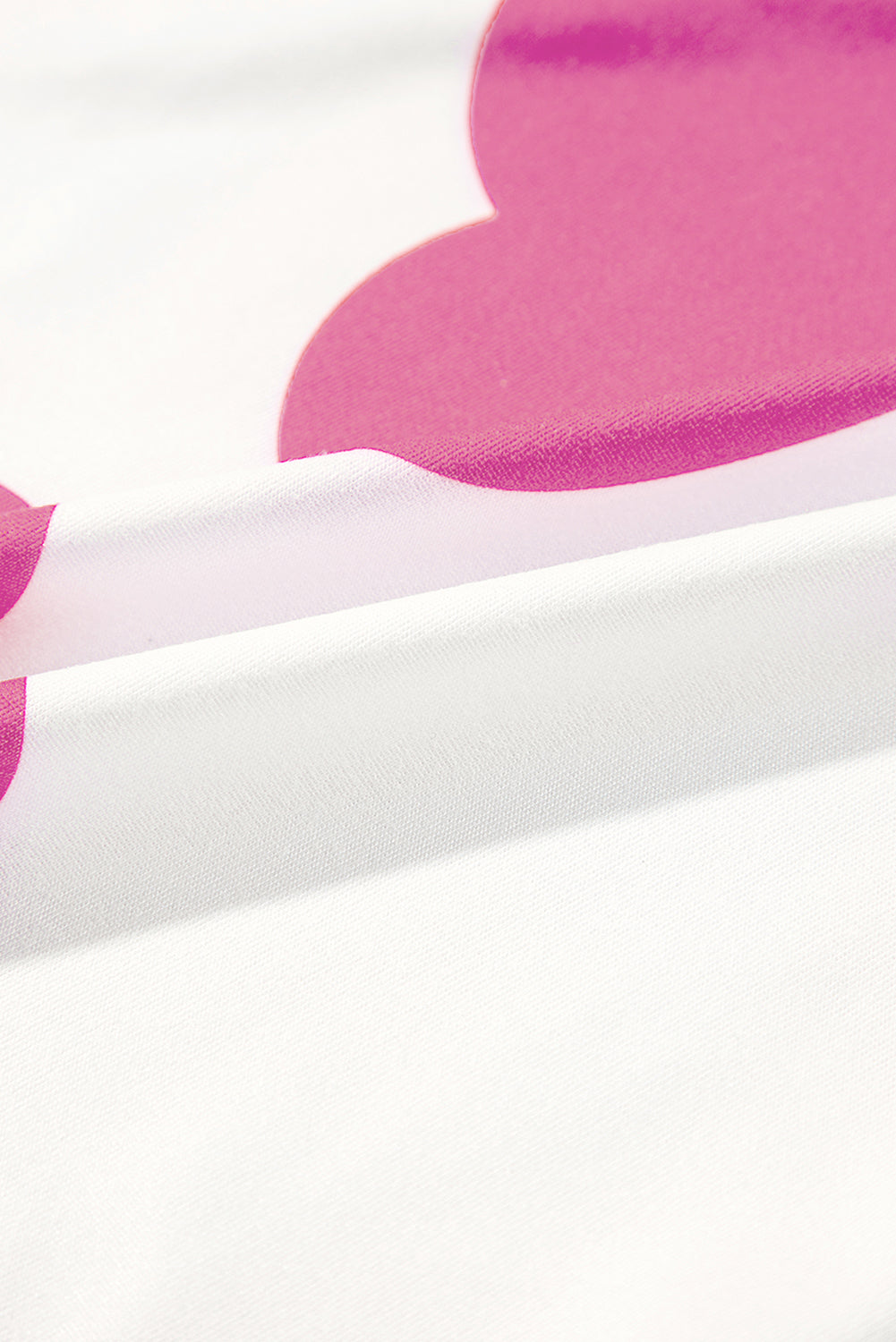 Women's Pink Ruffled Tank Top & Heart Print Pants Lounge Set - Comfortable & Stylish