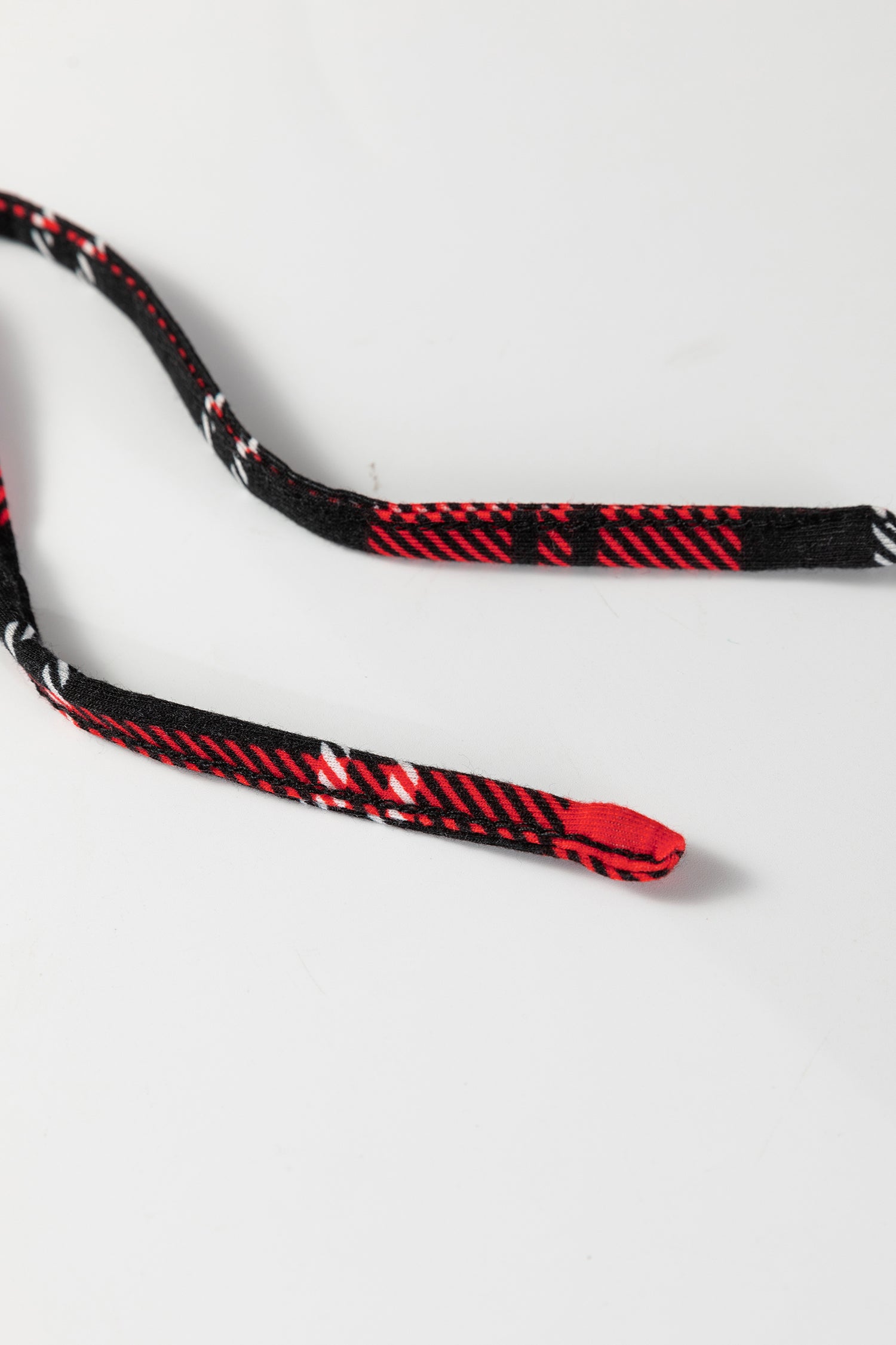 Cozy Red Festive Plaid Print Round Neck Long Sleeve Top & Pants 2 Piece Lounge Set for Women