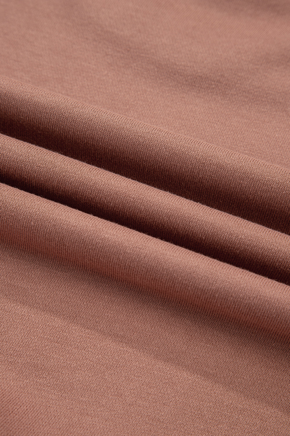 Khaki Color Block Long Sleeve Crop Top Drawstring Pant Set