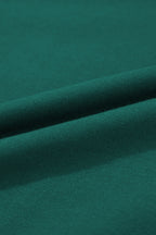 Evergreen Colorblock Edge Drop Shoulder T Shirt and Skort 2Pcs Set