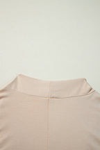 Parchment Split Long Cardigan and Skinny Pants Lounge Set