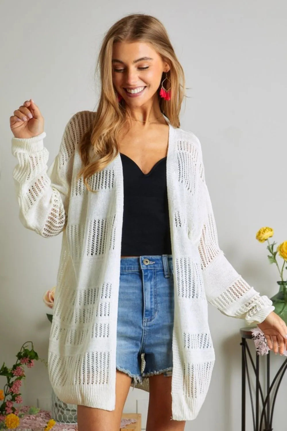 ADORA Lightweight Sweater Knit Cardigan