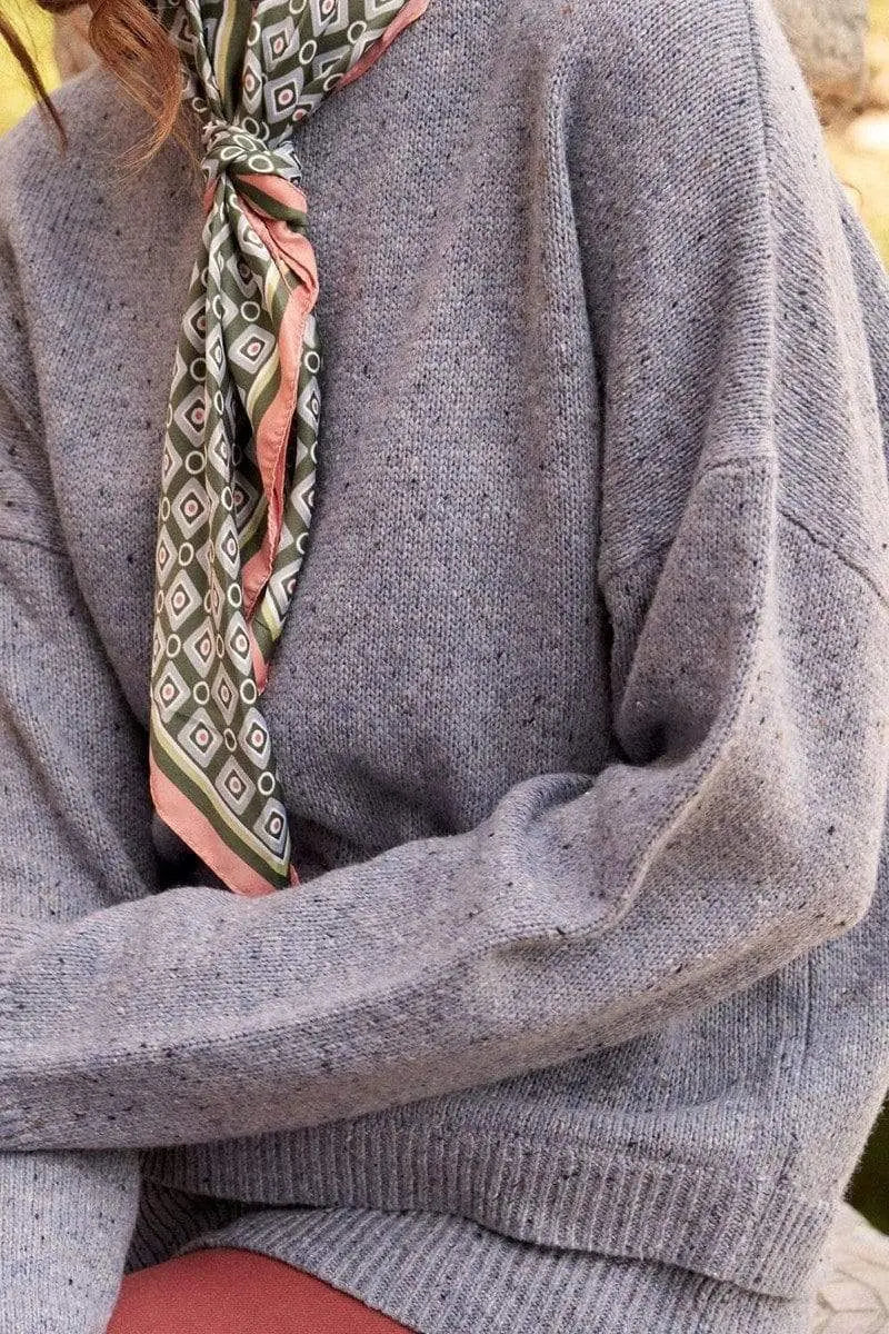 Blue Zone Planet |  A Multicolor Knit Sweater