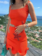 Astrid Sparkling Star Mini Dress - Dazzling Glamour for Parties & Special Occasions