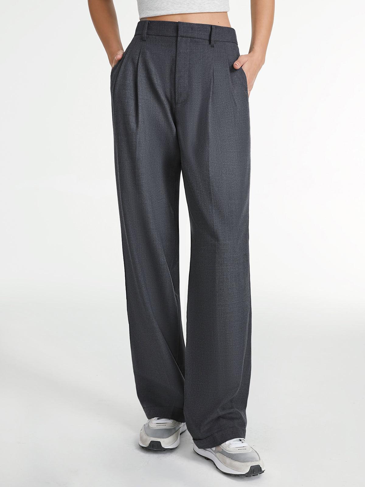 Airstream Women's Straight Leg Dress Pants - Comfortable & Versatile Business Casual Trousers