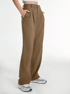 Airstream Women's Straight Leg Dress Pants - Comfortable & Versatile Business Casual Trousers