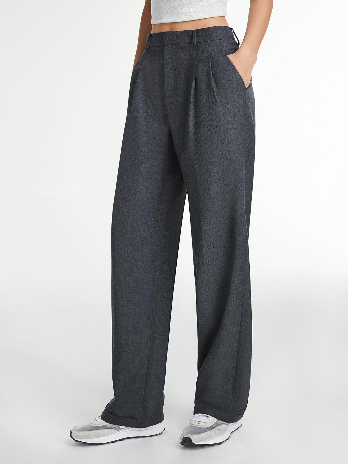 Airstream Women's Straight Leg Dress Pants - Comfortable & Versatile Business Casual Trousers
