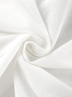 Paros Cotton Linen Blend Cover Up Two Piece Shorts Set for Leisure and Vacation