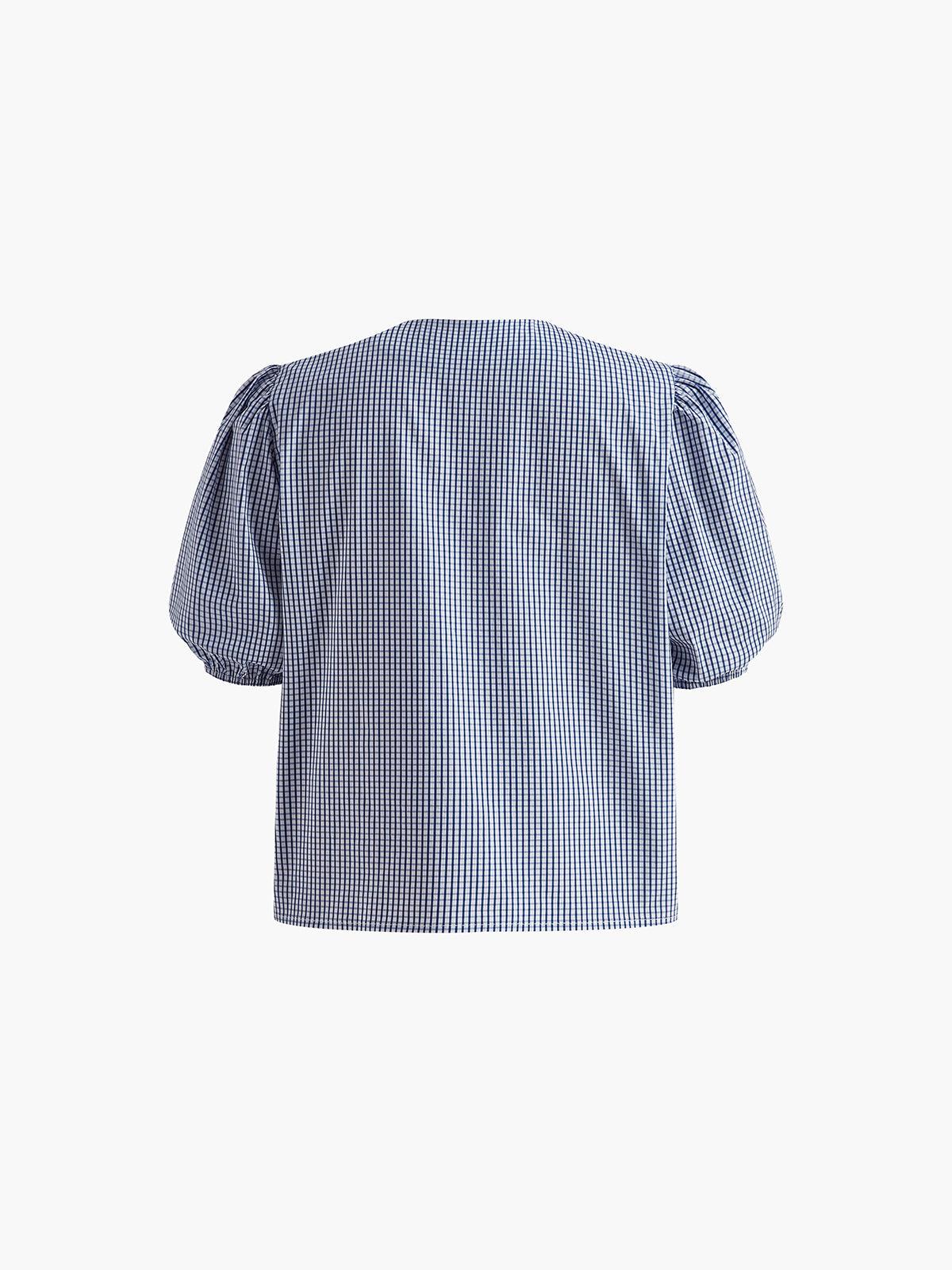 Women's Plaid Lace-Up Casual Shorts Set - Perfect for Leisure and Vacation