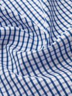 Women's Plaid Lace-Up Casual Shorts Set - Perfect for Leisure and Vacation