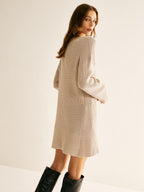 Men's Minimalist Crew Neck Casual Sweater - Comfortable Acrylic Cotton Knit