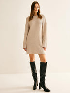 Men's Minimalist Crew Neck Casual Sweater - Comfortable Acrylic Cotton Knit