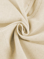 Elegant Linen Two Piece Wide Leg Pants Set for Women - Comfortable & Stylish