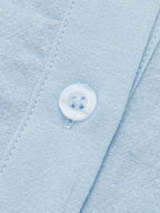 Comfortable Cotton and Linen Long Sleeve Loose Fit Shorts Set for Women - Versatile & Breathable