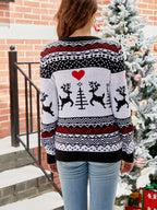 Blue Zone Planet |  Christmas Round Neck Sweater