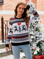Blue Zone Planet |  Christmas Round Neck Sweater