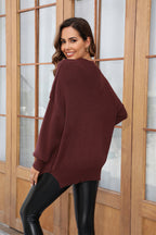 Round Neck Long Sleeve Sweater