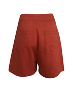 Women's Linen Sleeveless V-Neck Top and Loose Shorts Set - Comfortable & Stylish Loungewear