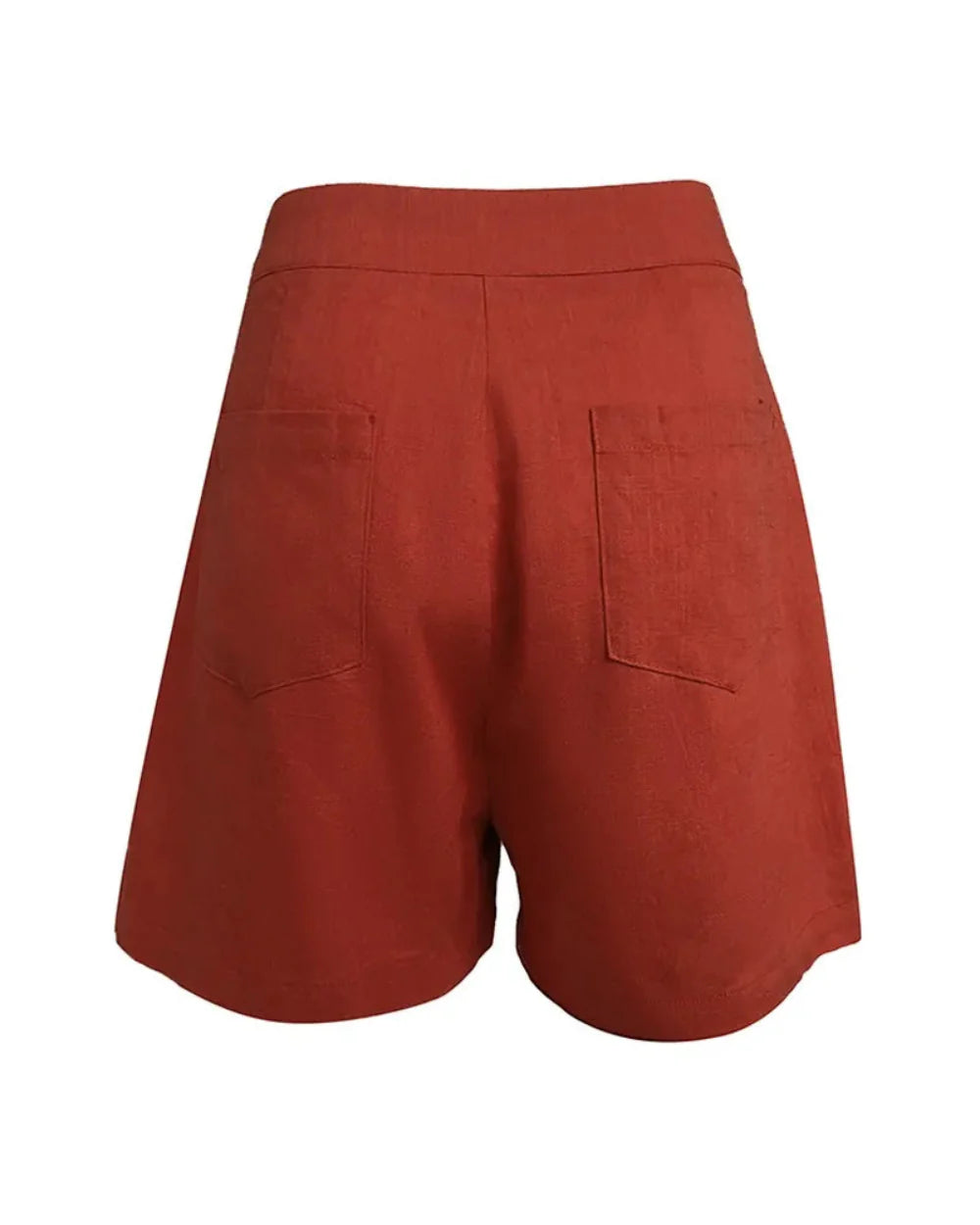 Women's Linen Sleeveless V-Neck Top and Loose Shorts Set - Comfortable & Stylish Loungewear