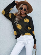 Blue Zone Planet |  Smiley Face Sweater