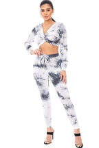 Blue Zone Planet |  Tie-Dye Ribbed Sweater Set