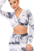 Blue Zone Planet |  Tie-Dye Ribbed Sweater Set