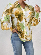 Floral Print Long Sleeve Shirt