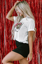 LOVE Like Jesus Graphic Crew Neck Tee