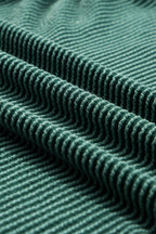 Evergreen Corded MERRY Graphic Long Sleeve Top and Shorts Set