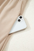 Oatmeal Corduroy Half Button Collared Long Sleeve Mini Dress