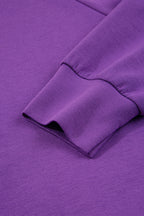 Wisteria Half Zip Sporty Pullover Mini Skirt 2pcs Outfit