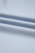 Beau Blue Half Zip Thumbhole Sleeve Hoodie Active Pants 2pcs Outfit