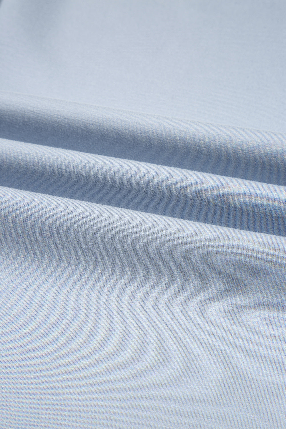 Beau Blue Half Zip Thumbhole Sleeve Hoodie Active Pants 2pcs Outfit