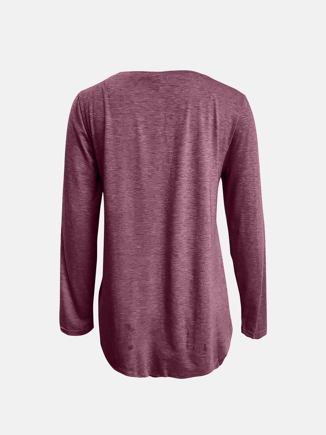 Blue Zone Planet |  Full Size Reindeer Round Neck Long Sleeve T-Shirt