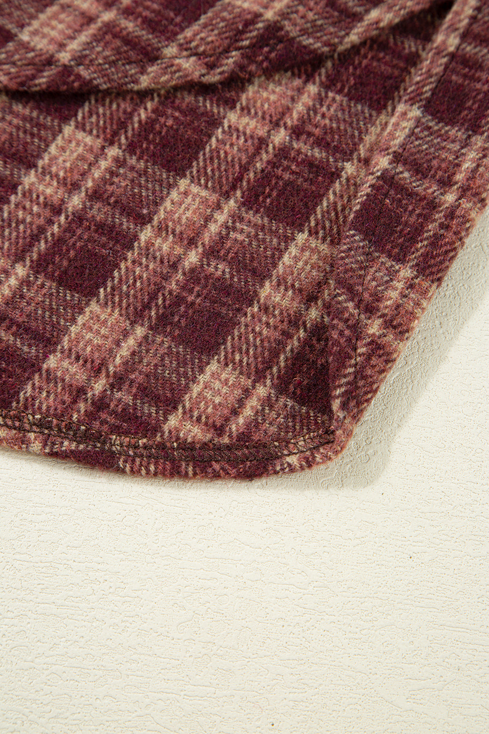 Moss Green Vintage Plaid Patchwork Drop Shoulder Sweatshirt