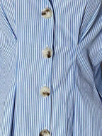 Tina's Striped Button-Up Long Sleeve Shirt